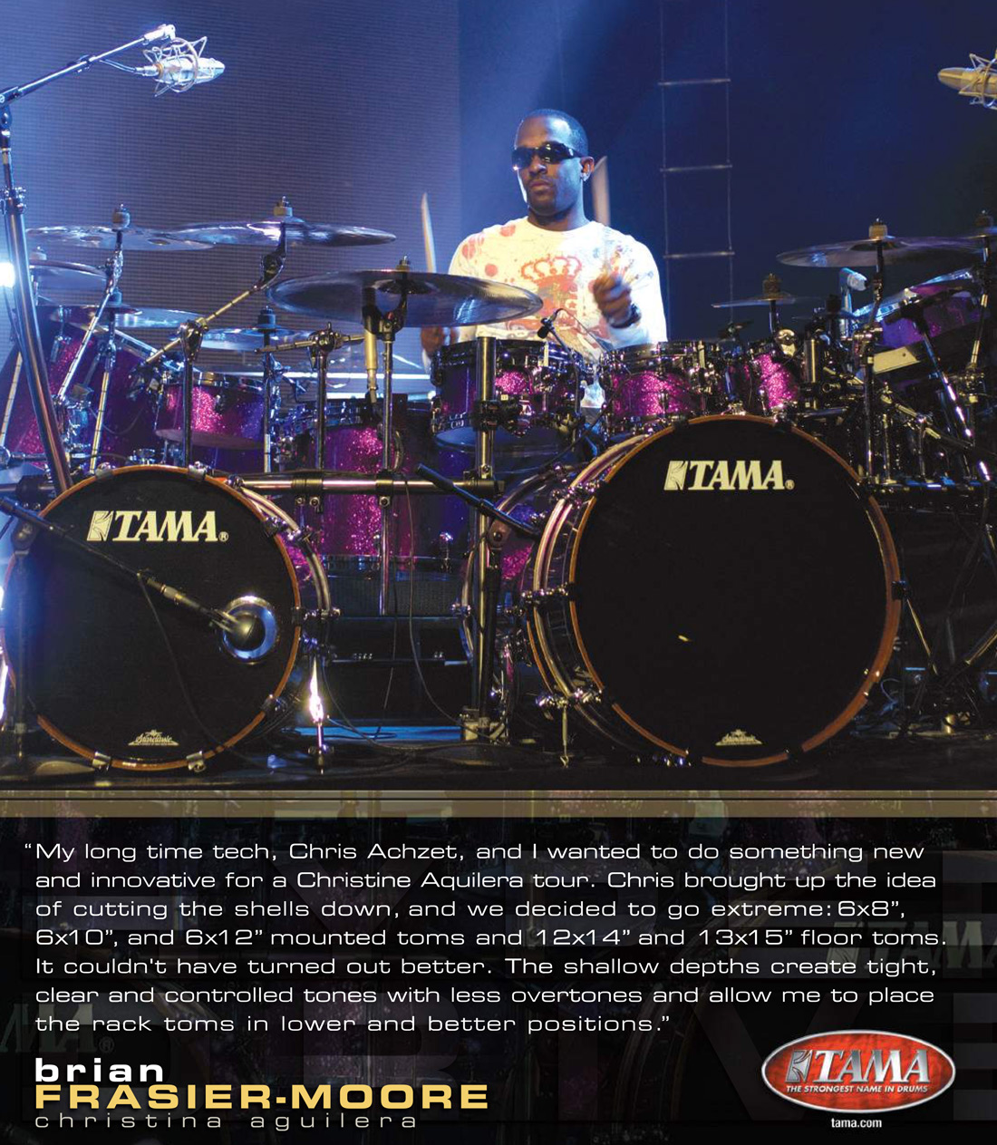 Brian Frasier-Moore Drummerworld