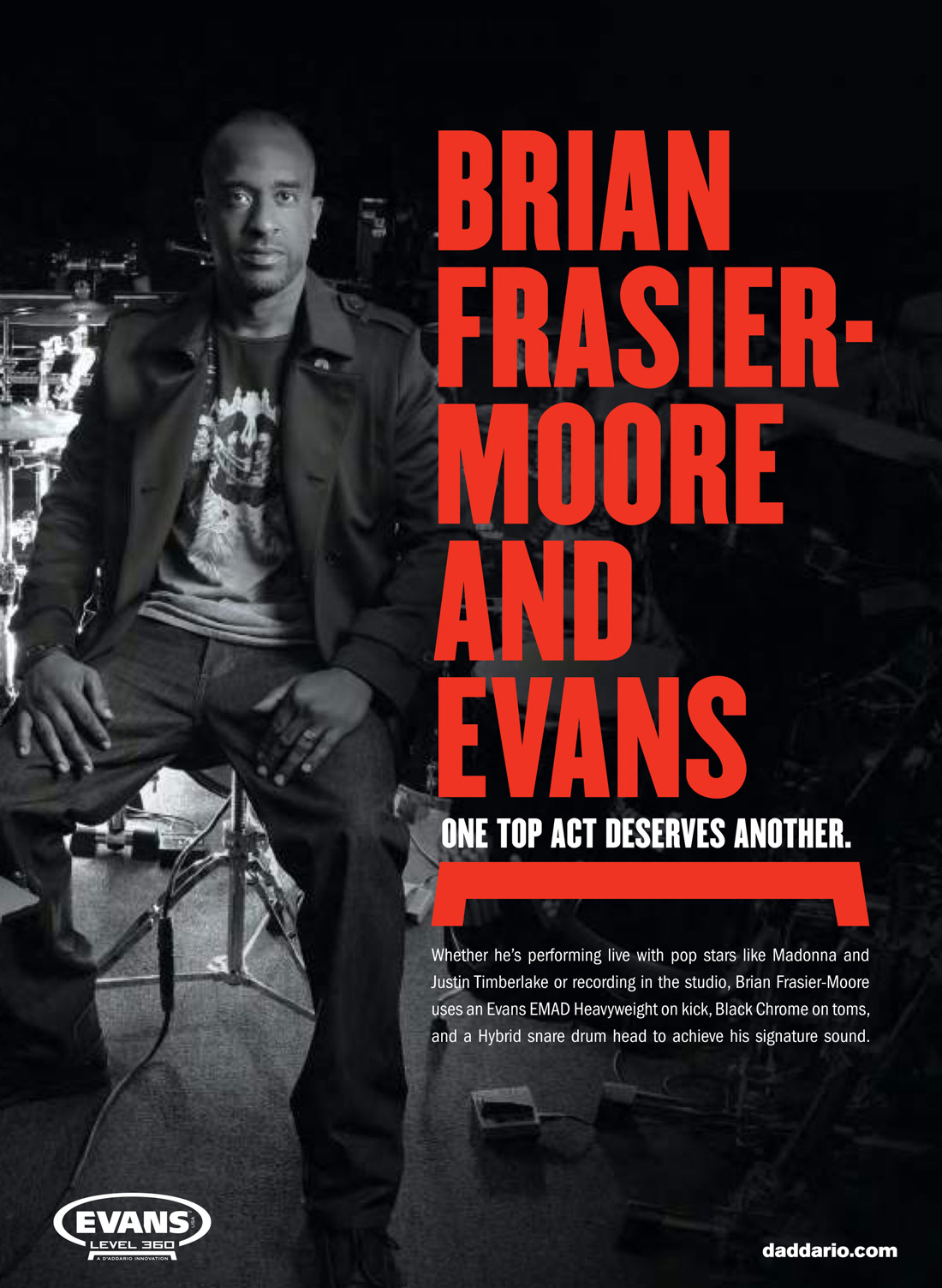 Brian Frasier-Moore Drummerworld