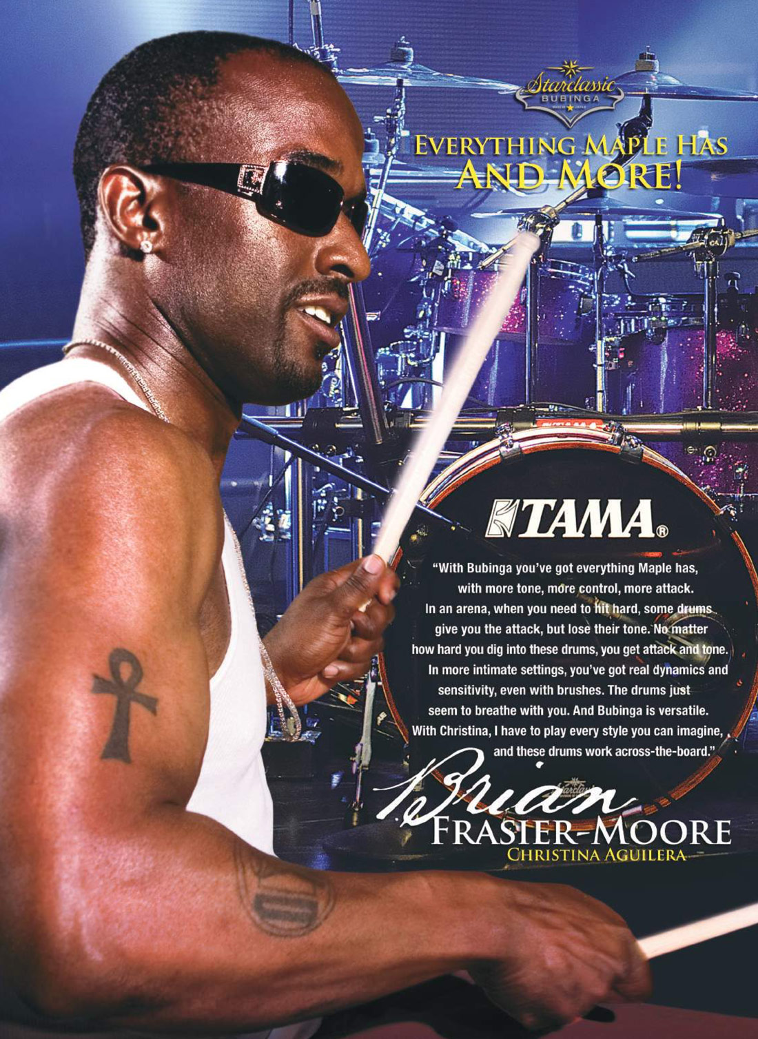 Brian Frasier-Moore Drummerworld