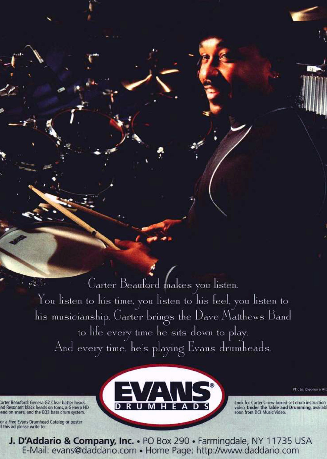 Carter Beauford Drummerworld