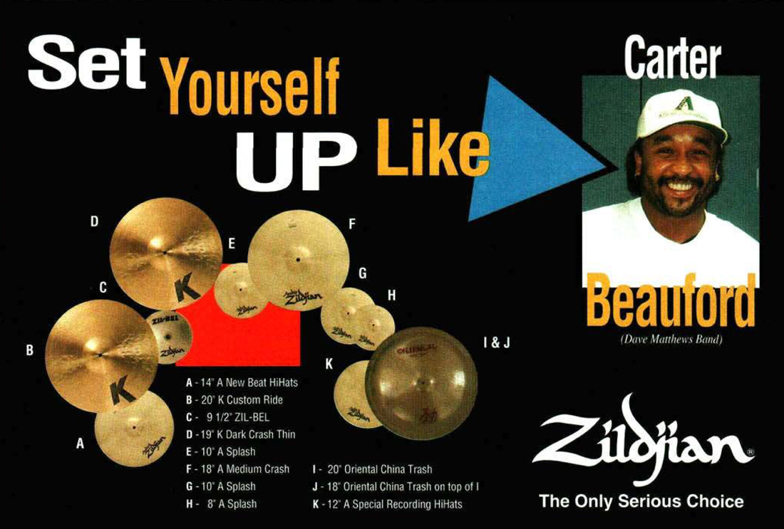 Carter Beauford Drummerworld