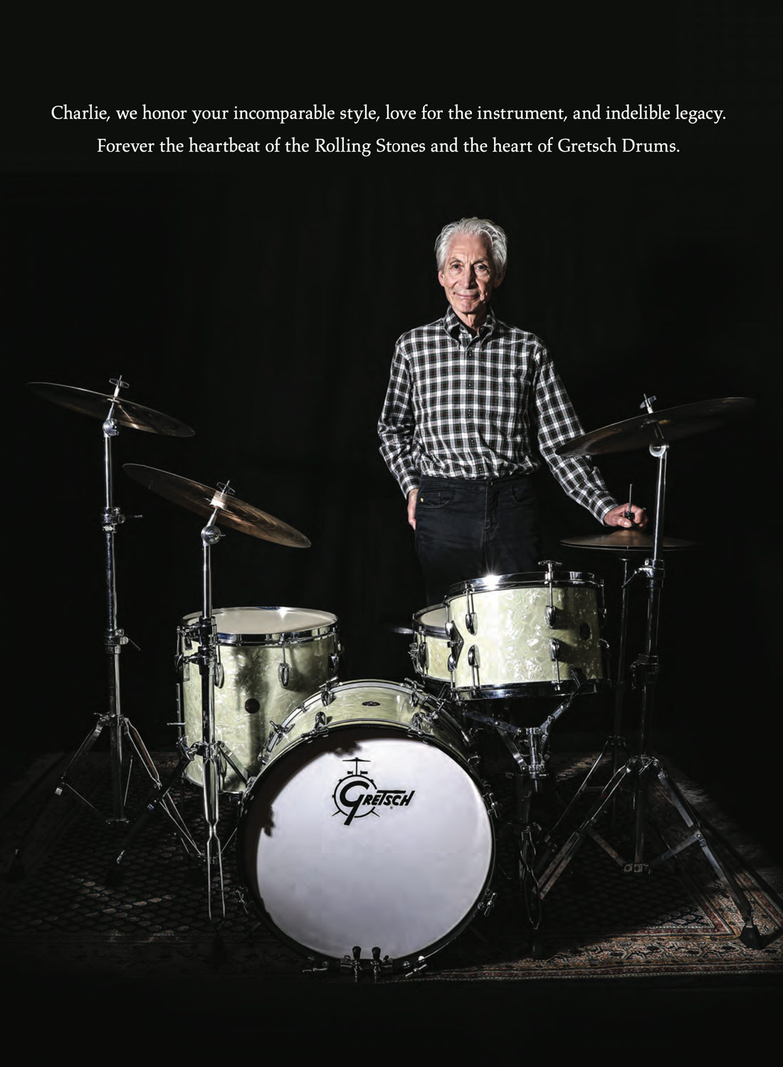 Charlie Watts Drummerworld The Rolling Stones