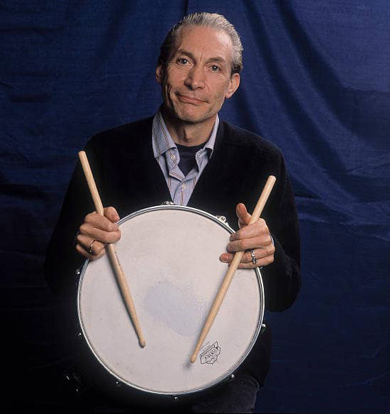 Charlie Watts Drummerworld The Rolling Stones