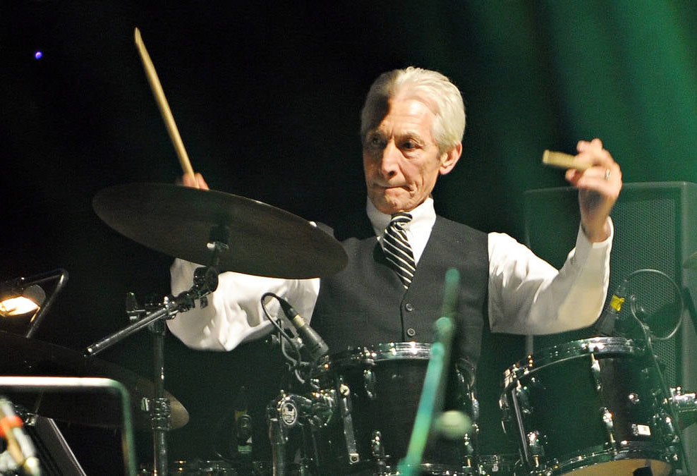 Charlie Watts Drummerworld The Rolling Stones