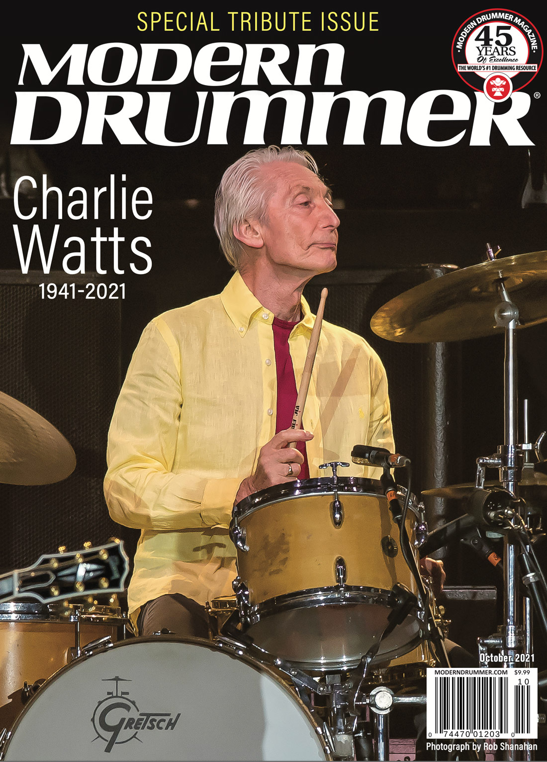 Charlie Watts - The Rolling Stones - Drummerworld