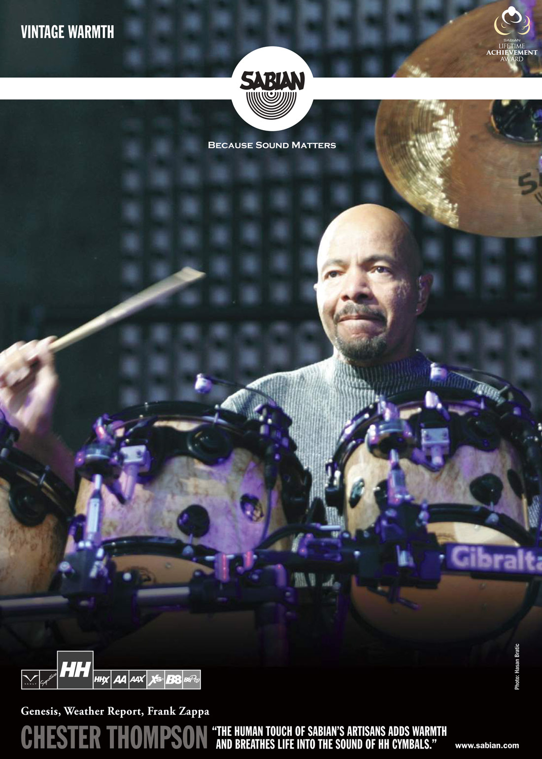 Chester Thompson Drummerworld