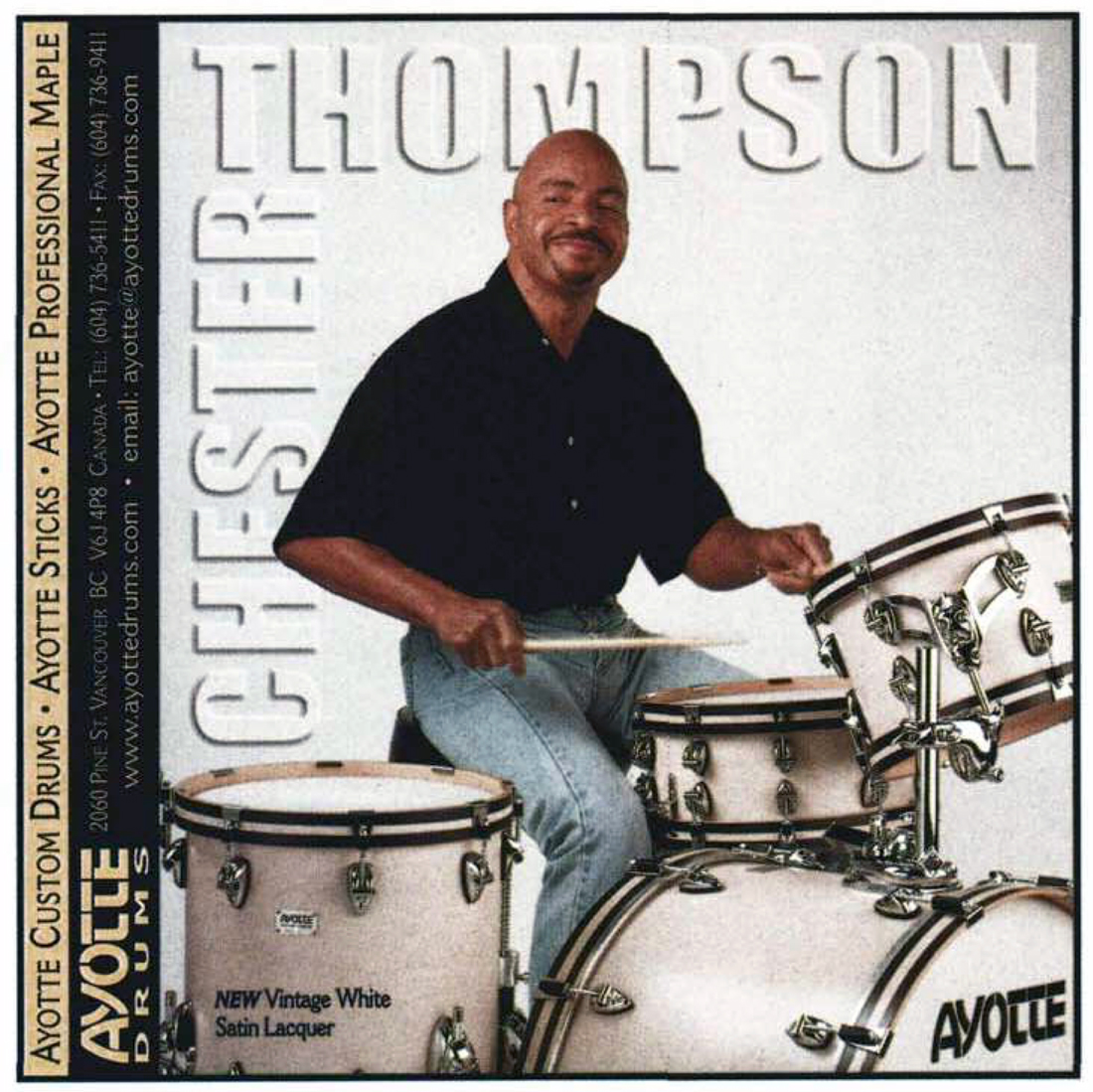 Chester Thompson Drummerworld