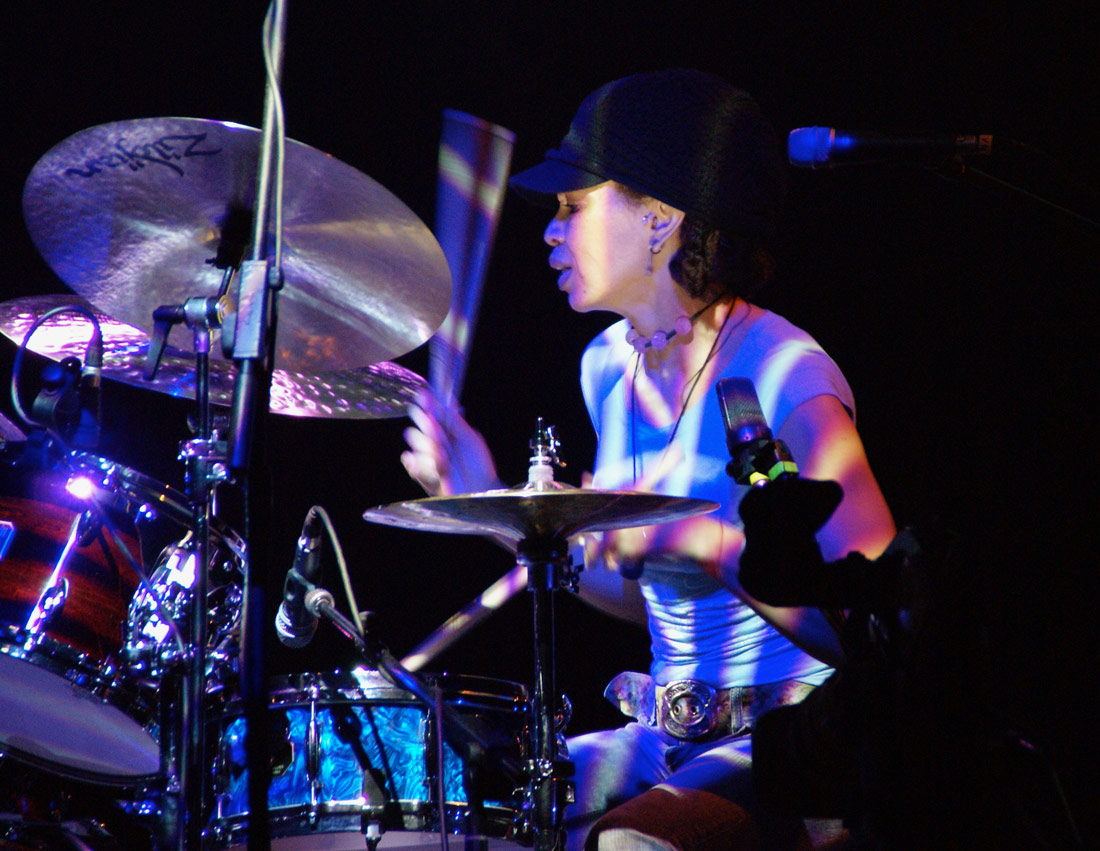 Cindy Blackman Santana Bernhard Castiglioni Drummerworld