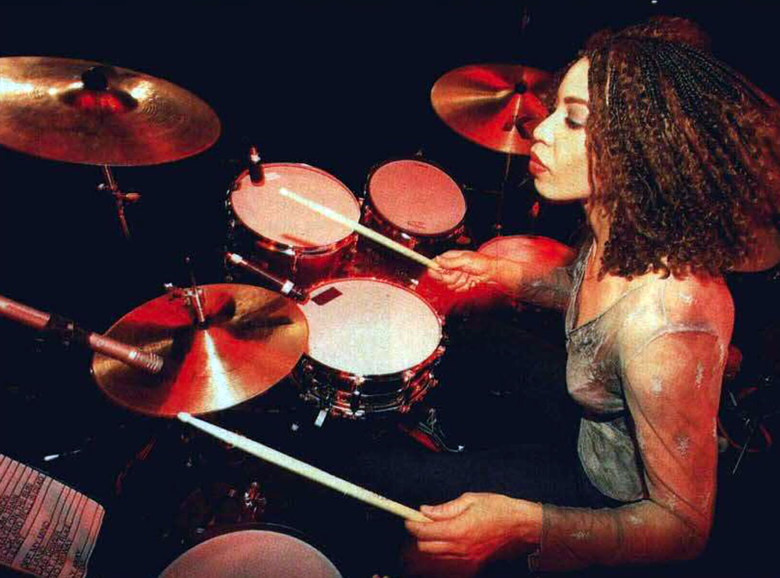 Cindy Blackman Santana Bernhard Castiglioni Drummerworld