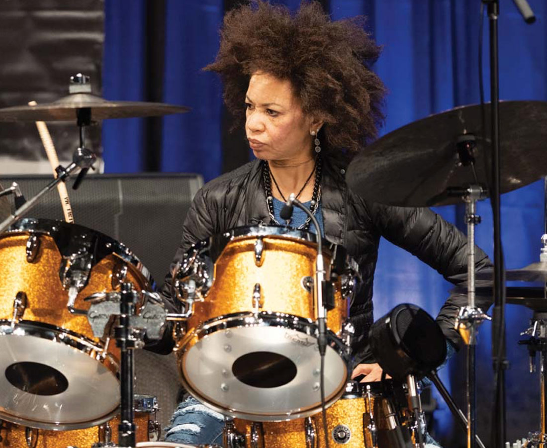 Cindy Blackman Santana Bernhard Castiglioni Drummerworld