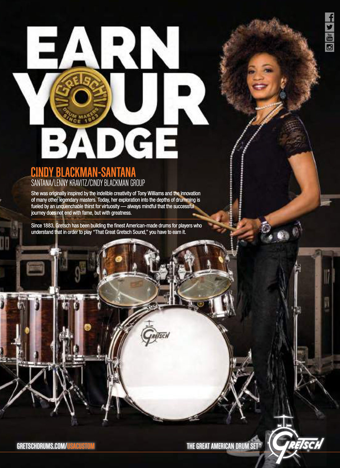 Cindy Blackman Santana Drummerworld