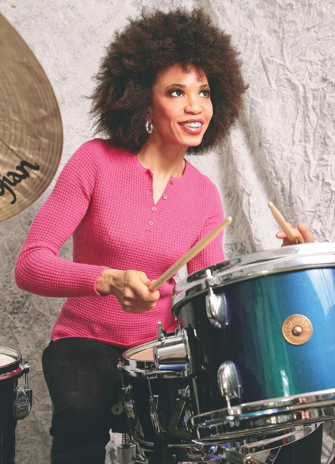 Cindy Blackman Santana Bernhard Castiglioni Drummerworld