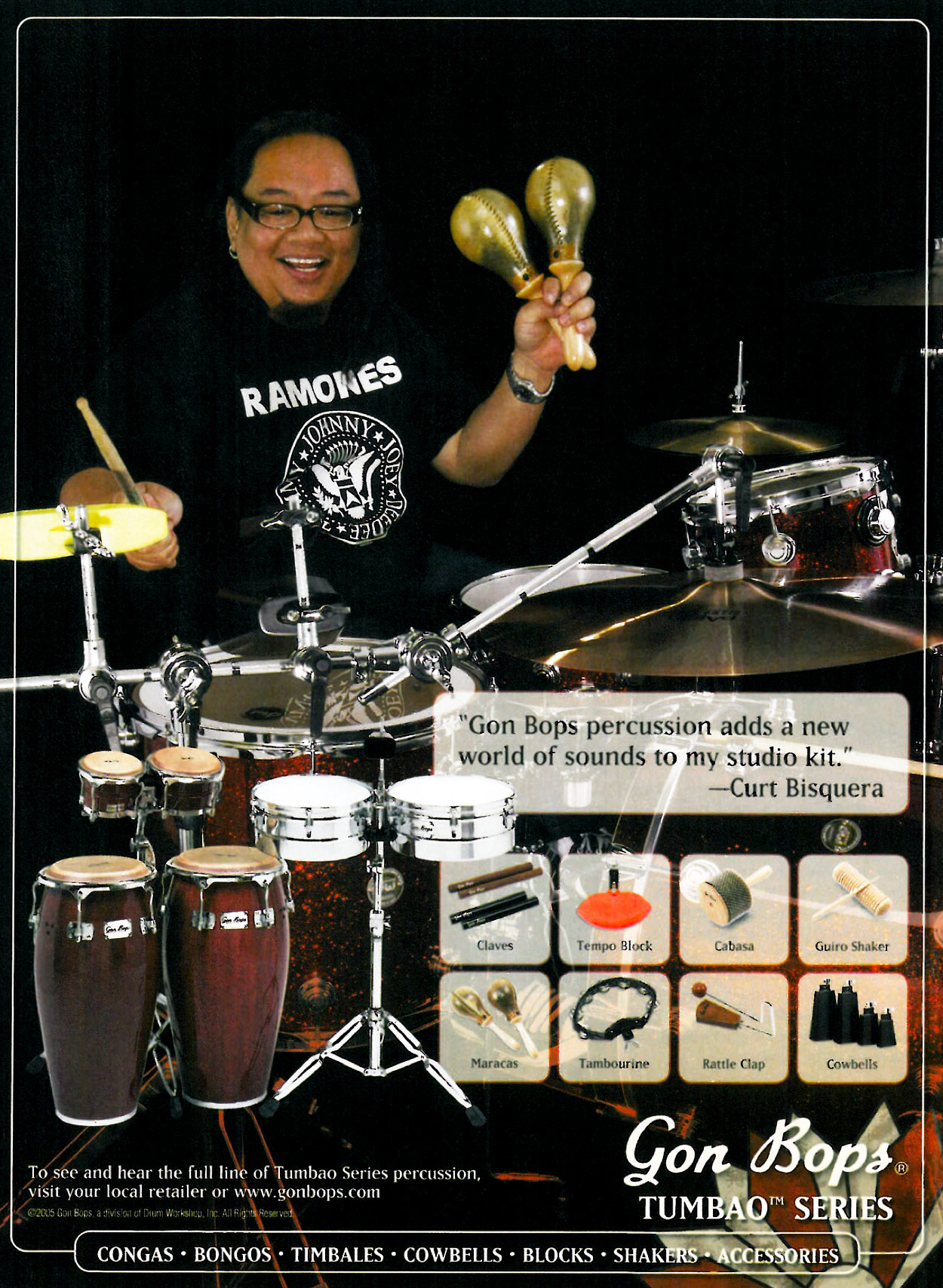 Curt Bisquera Drummerworld