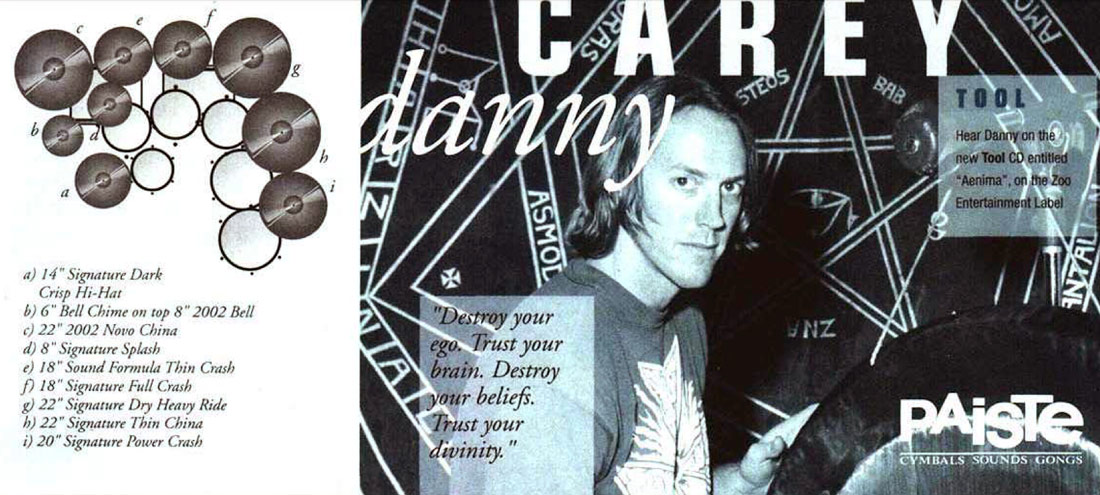 Danny Carey Drummerworld