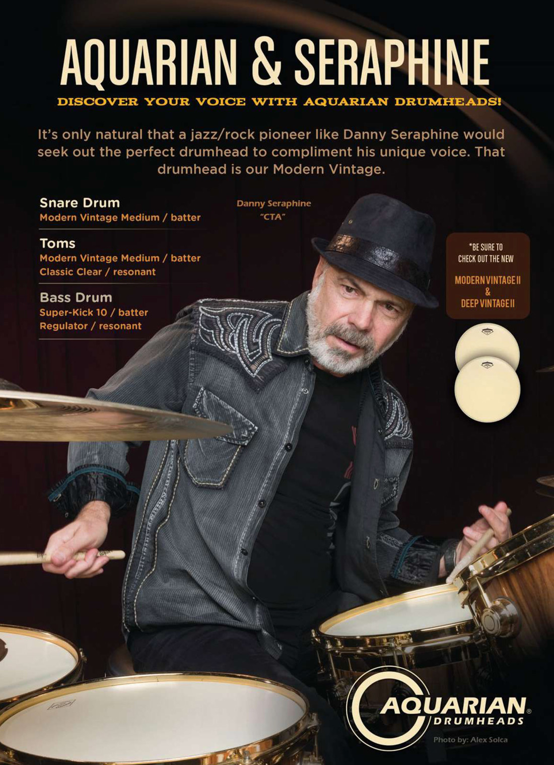 Danny Seraphine Chicago Drummerworld