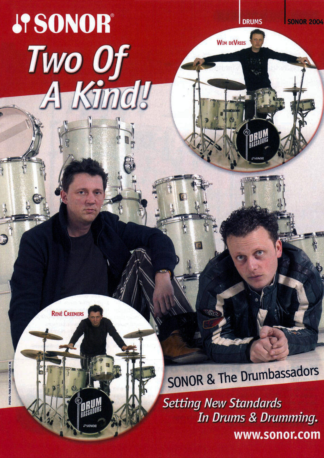 The Drumbassadors René Creemers - Wim De Vries Drummerworld