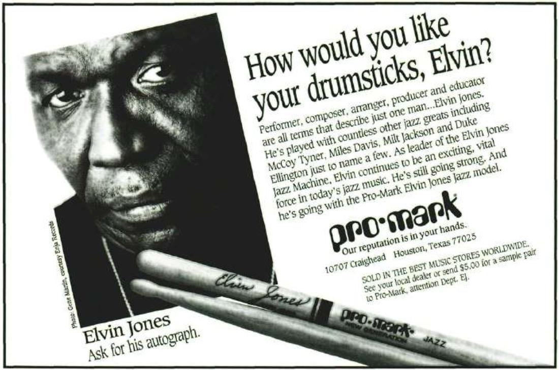 Elvin Jones Drummerworld