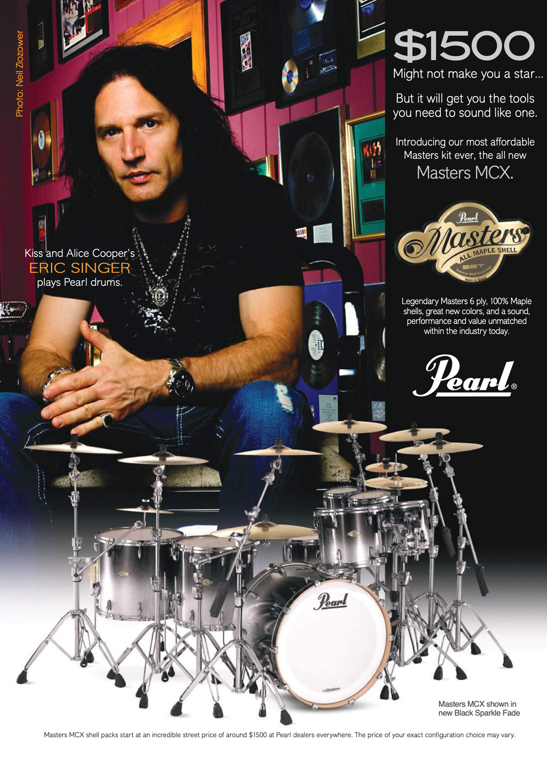 Eric Singer Drummerworld