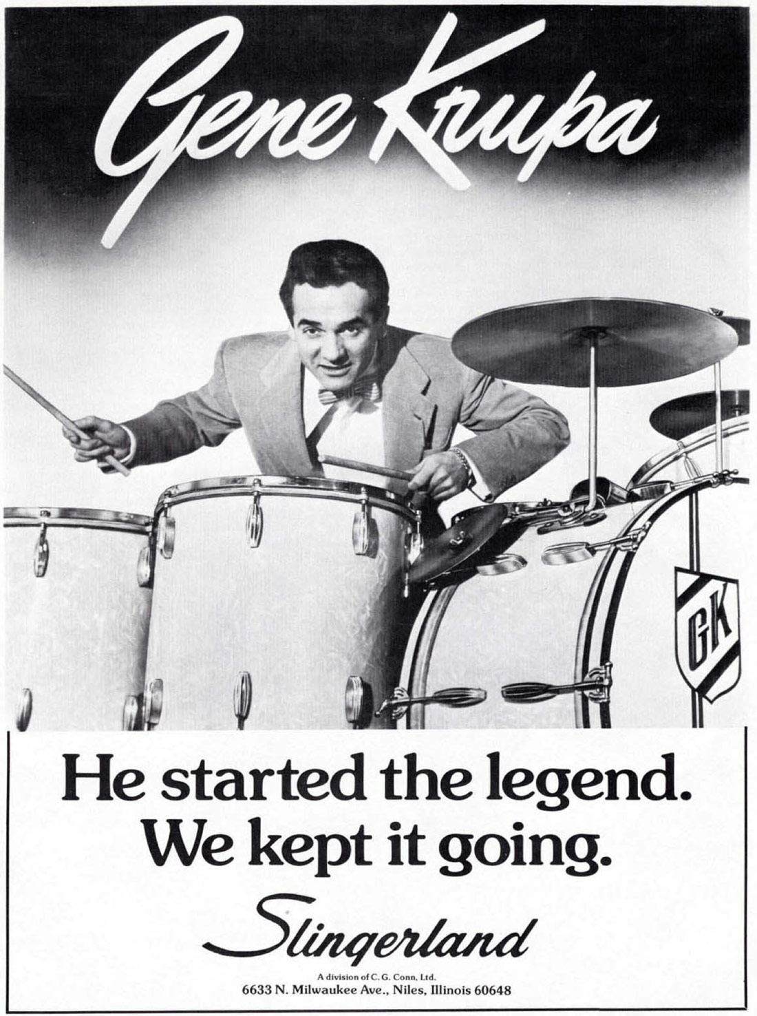 Gene Krupa Drummerworld