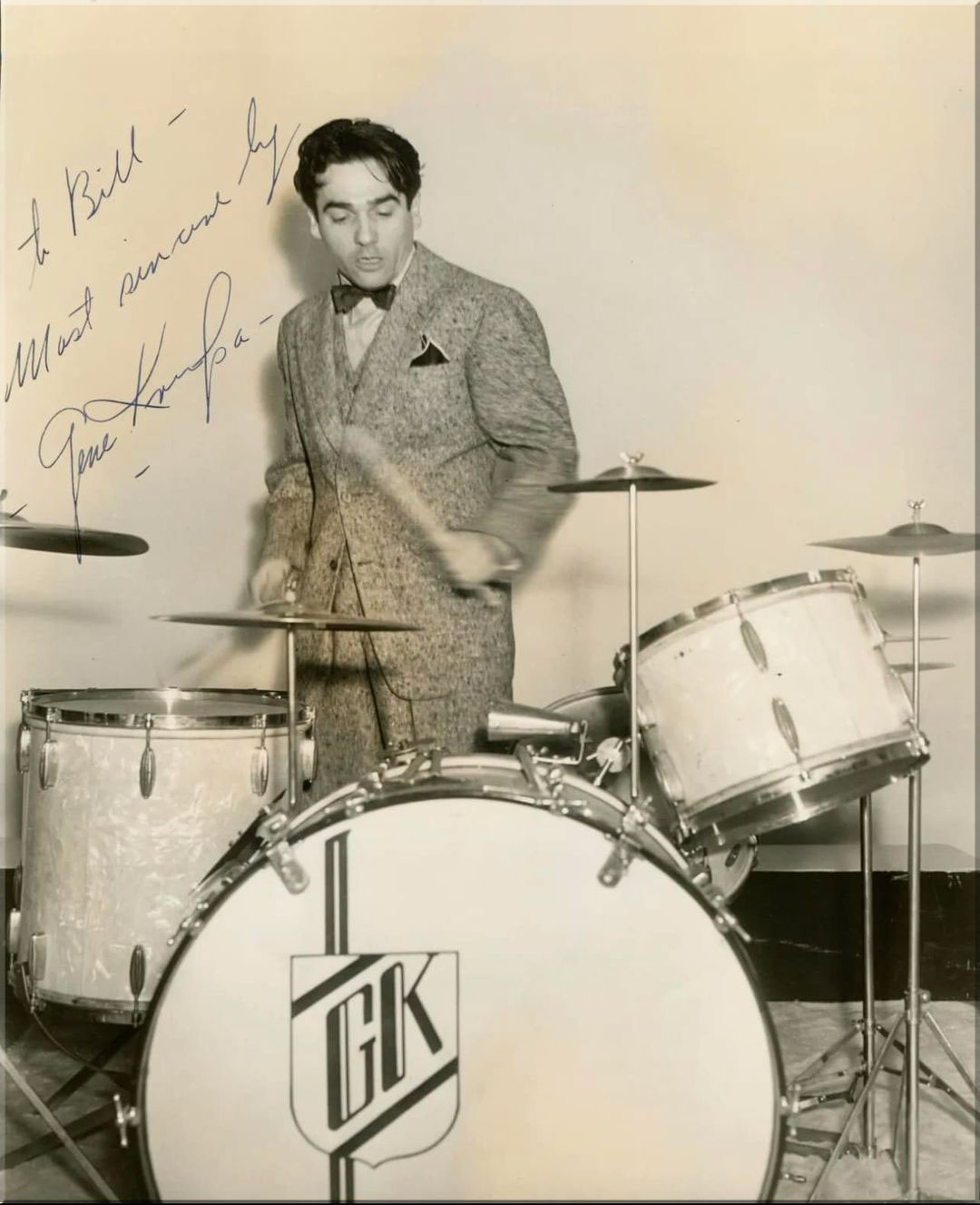 Gene Krupa Drummerworld