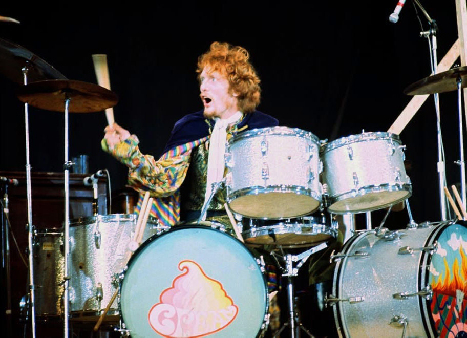 Ginger Baker - Drummerworld