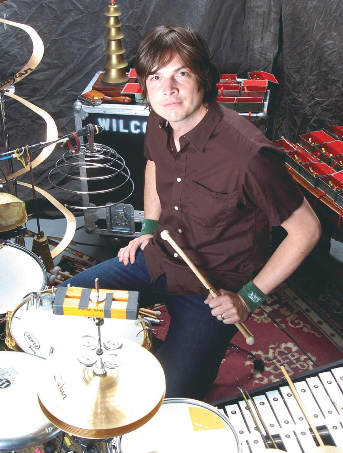 Glenn Kotche Drummerworld