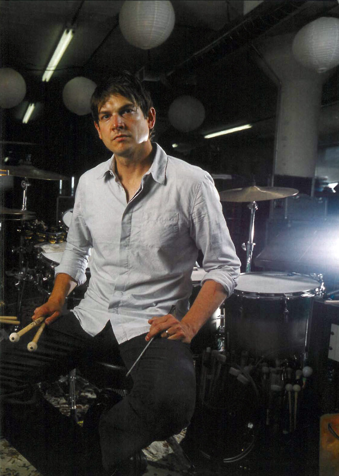 Glenn Kotche Drummerworld