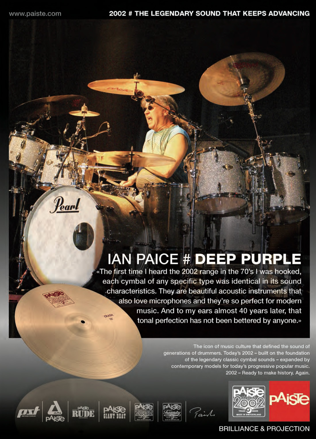 Ian Paice - Drummerworld