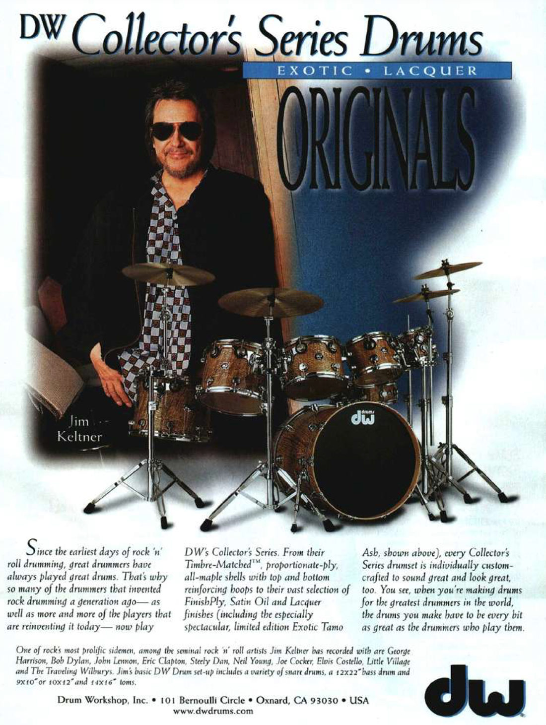 Jim Keltner - DRUMMERWORLD