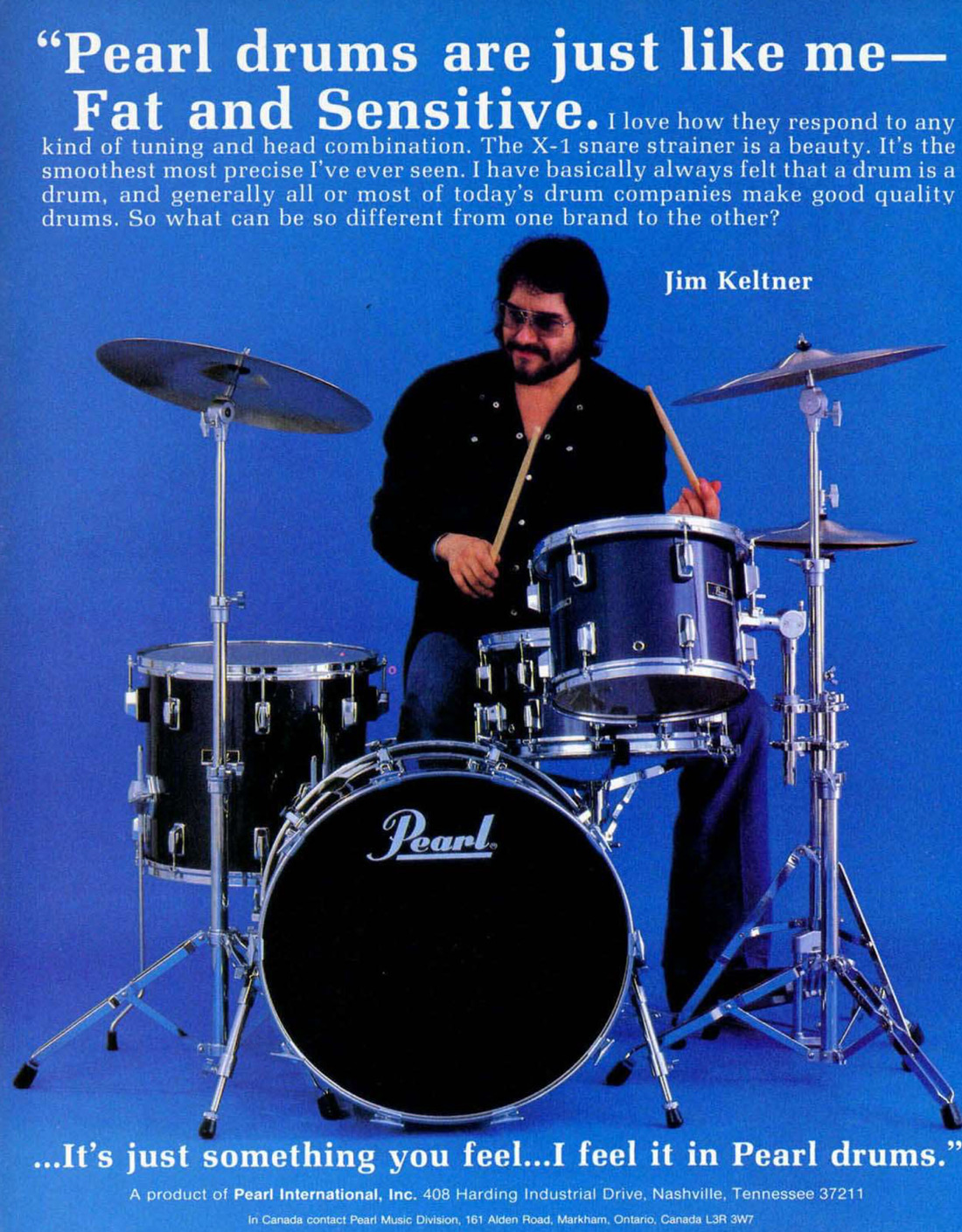 Jim Keltner Drummerworld