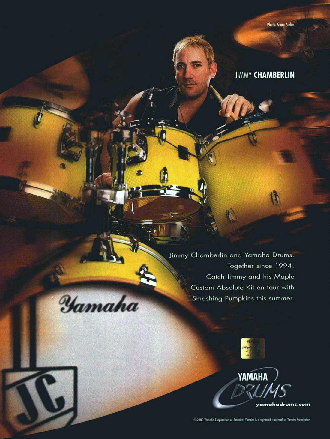 Jimmy Chamberlin - Drummerworld