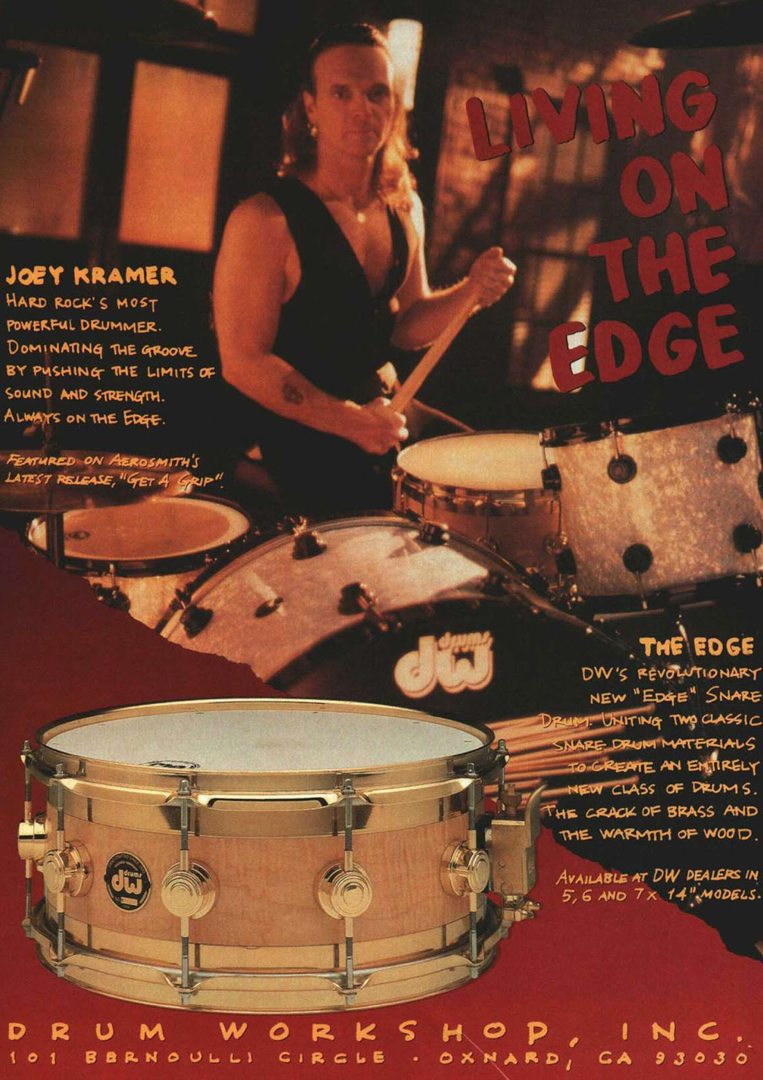 Joey Kramer Drummerworld