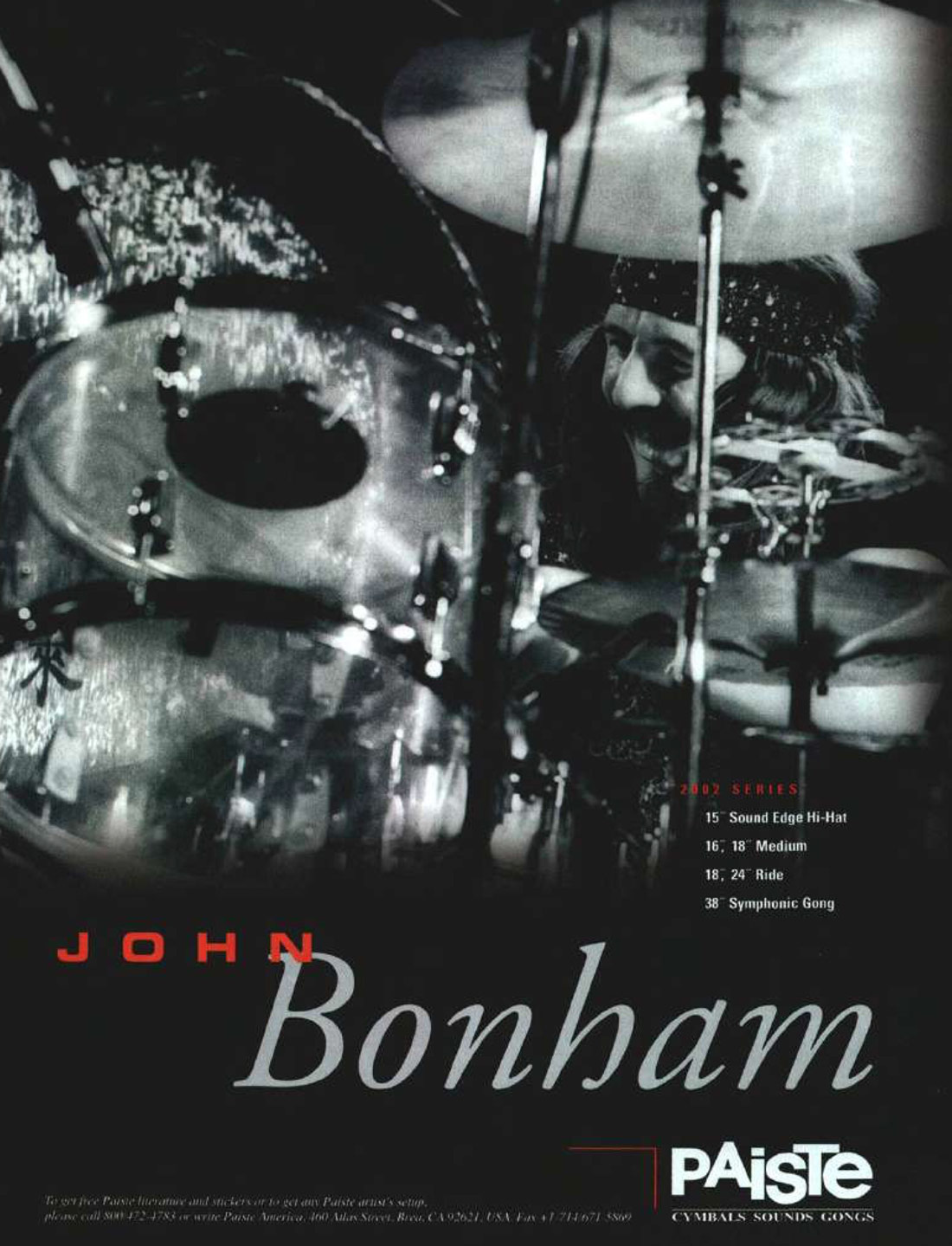 John Bonham Drummerworld