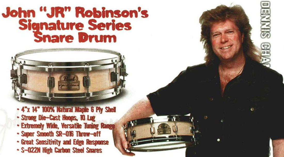 John J.R. Robinson - Drummerworld