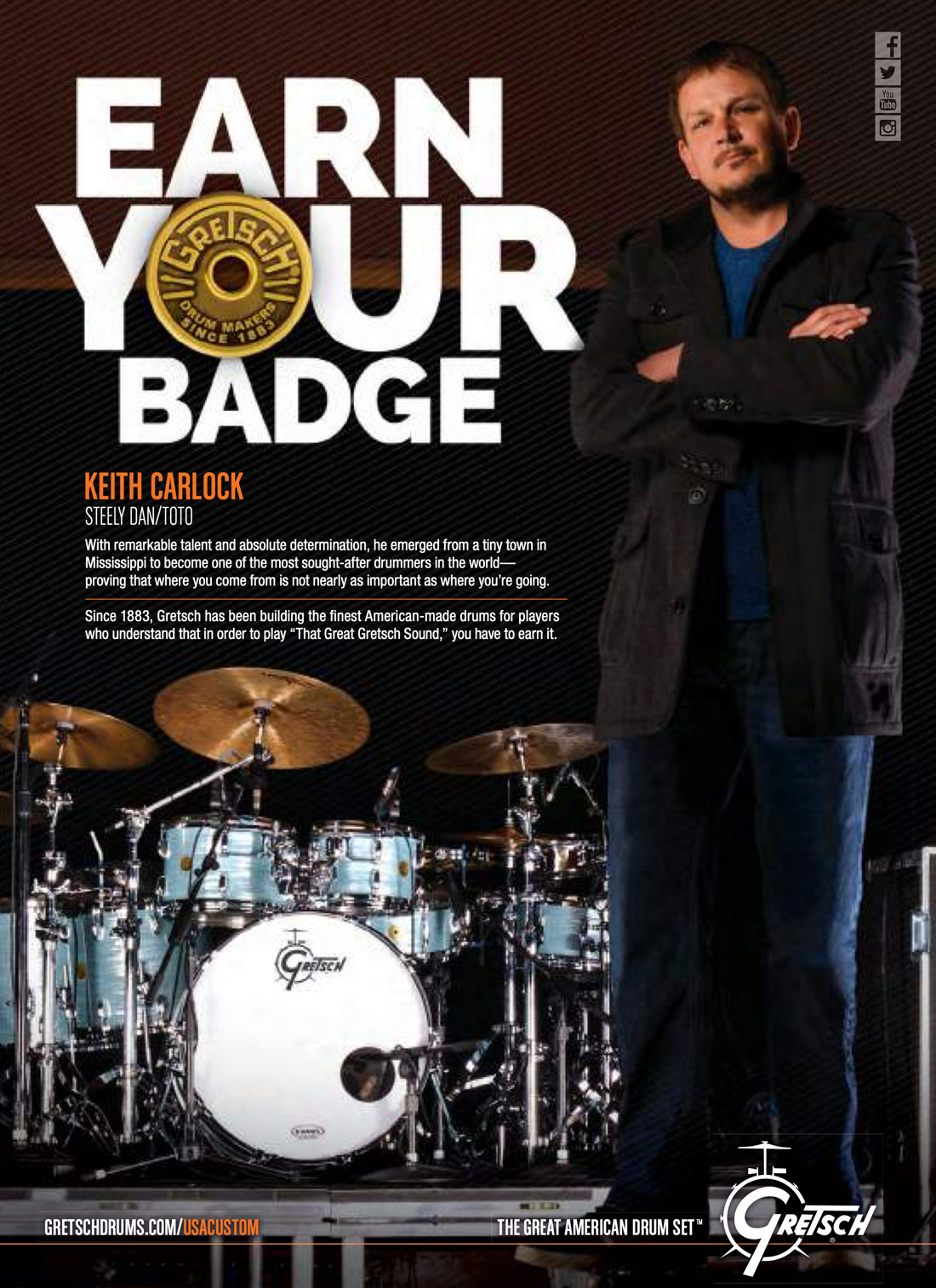 Keith Carlock Drummerworld