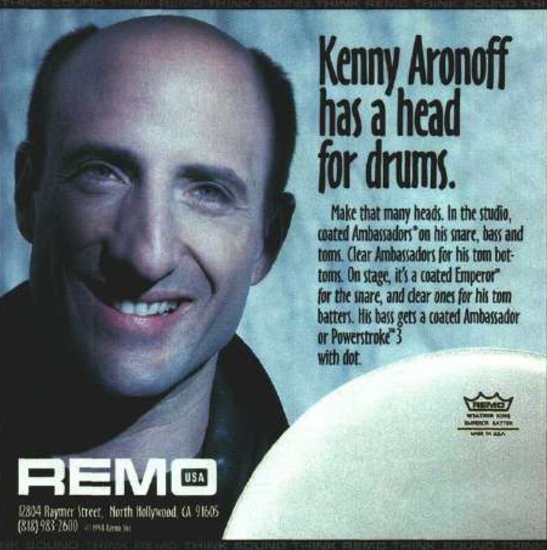 Kenny Aronoff Drummerworld