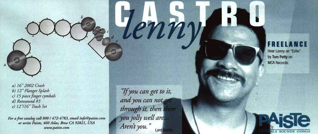 Lenny Castro Drummerworld