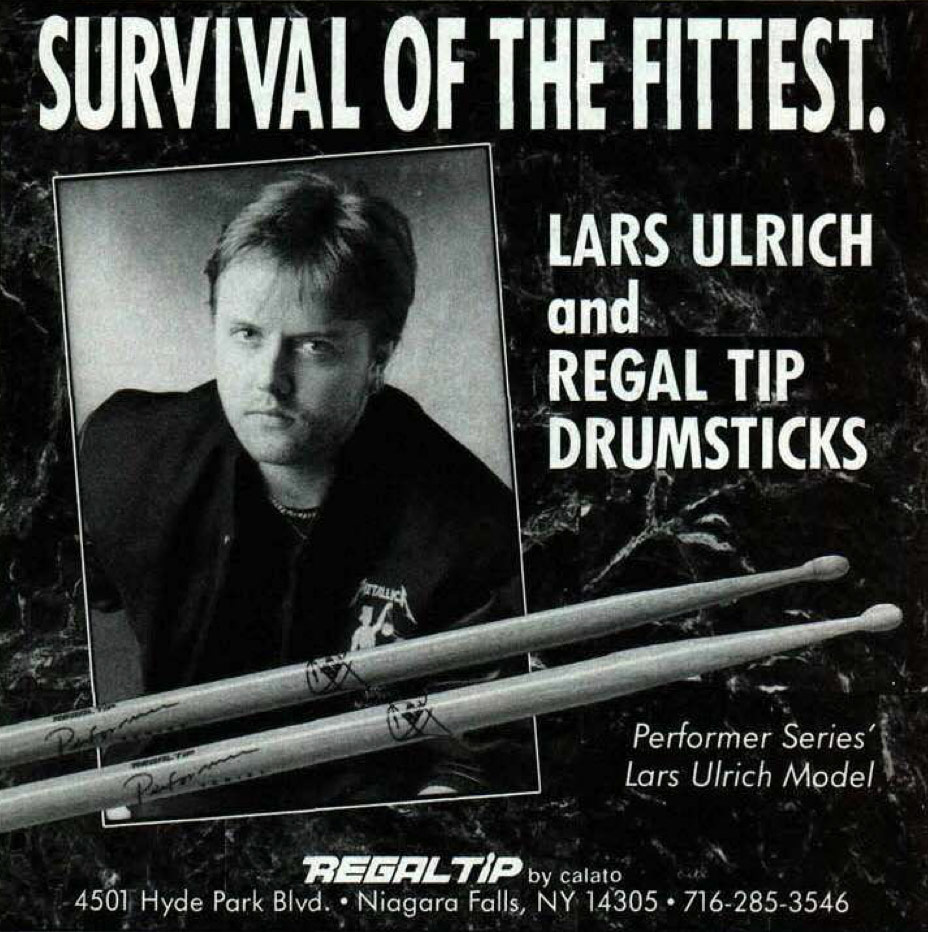 Lars Ulrich - Metallica - Drummerworld