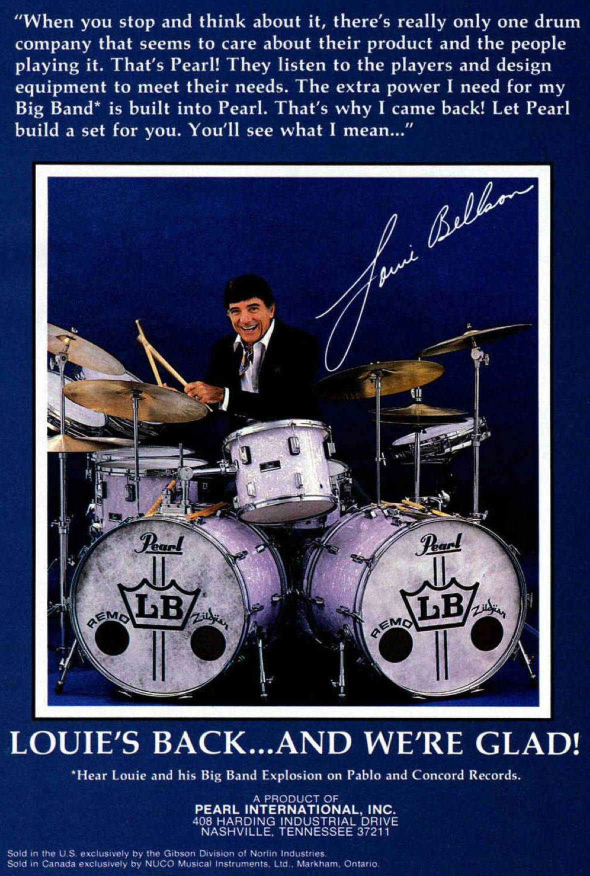 Louie Bellson Drummerworld