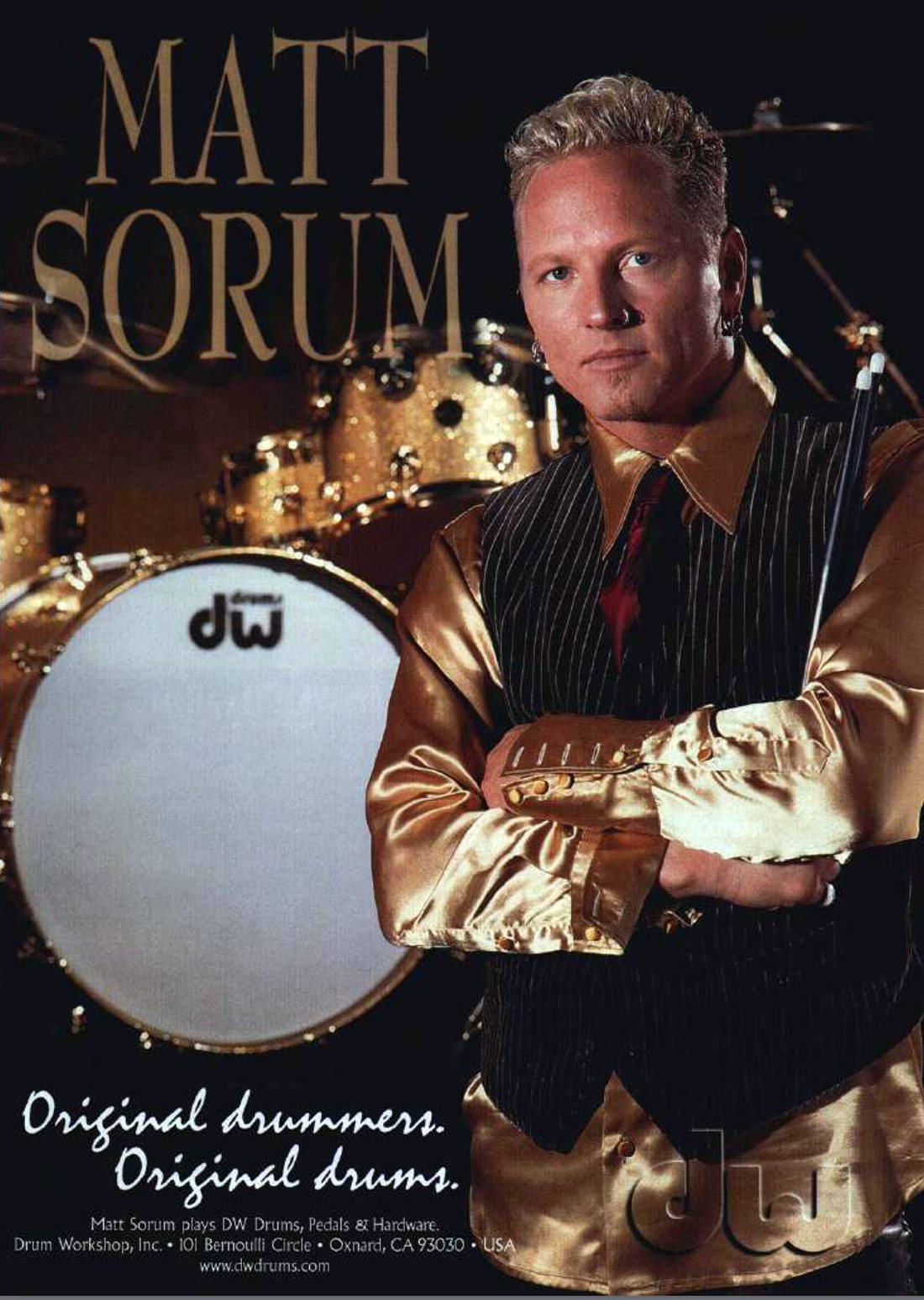 Matt Sorum Drummerworld