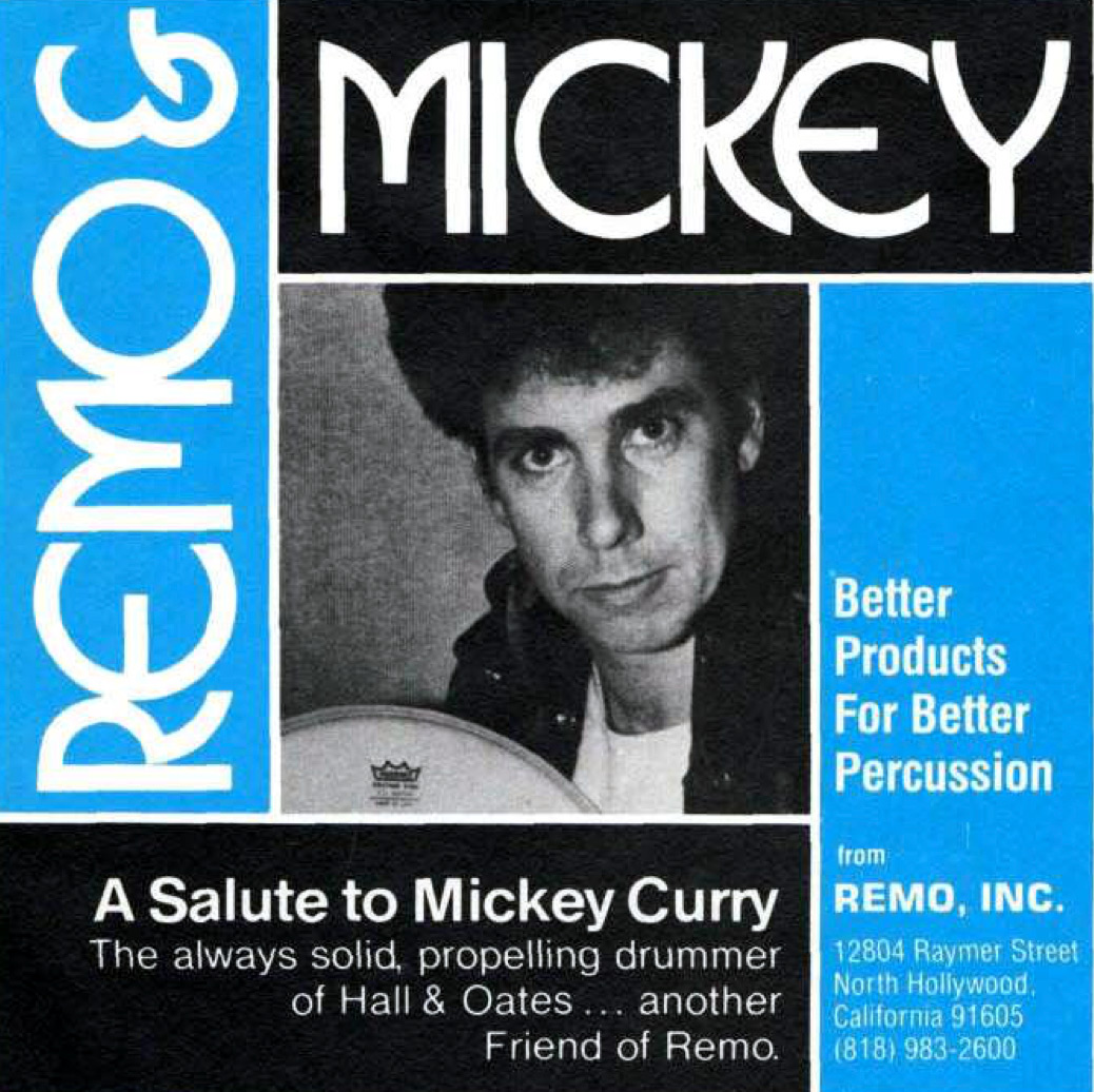 Mickey Curry Drummerworld