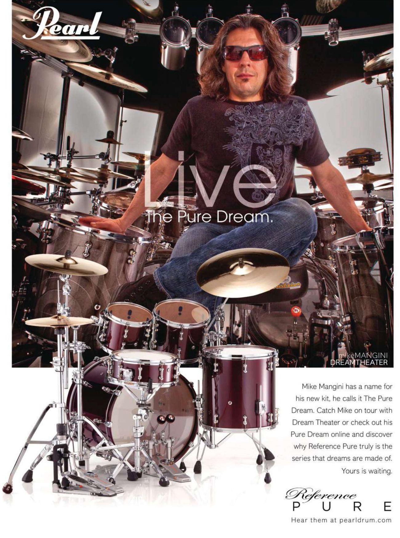 Mike Mangini Drummerworld