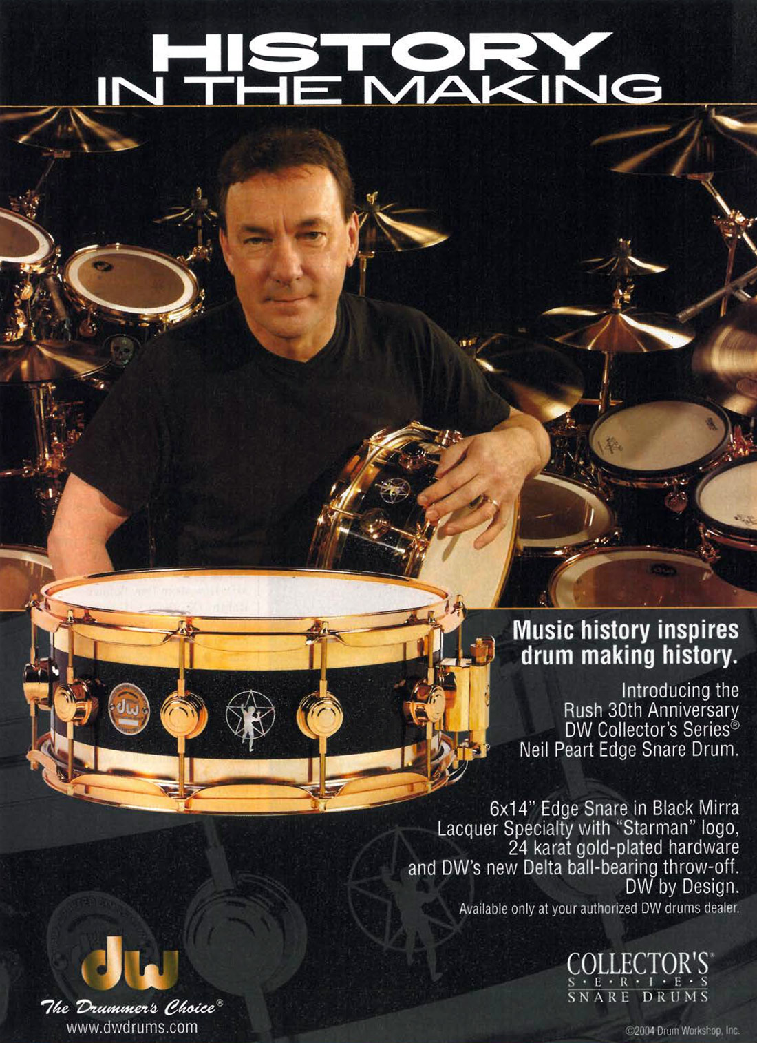 Neil Peart - Drummerworld