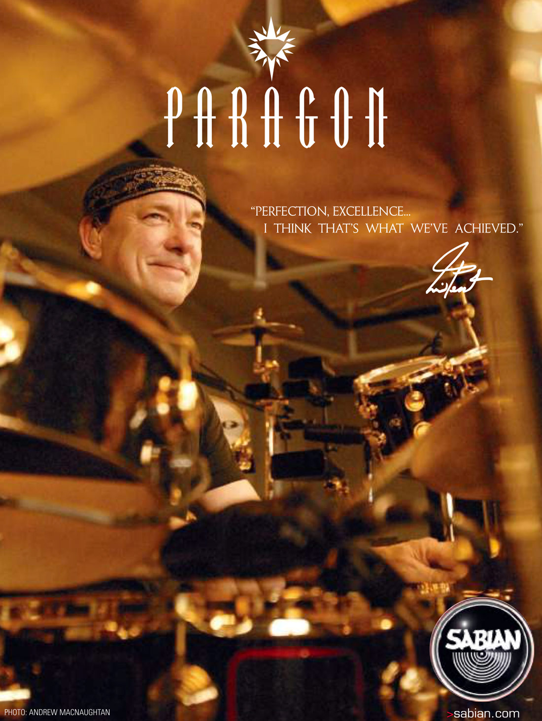 Neil Peart - Drummerworld