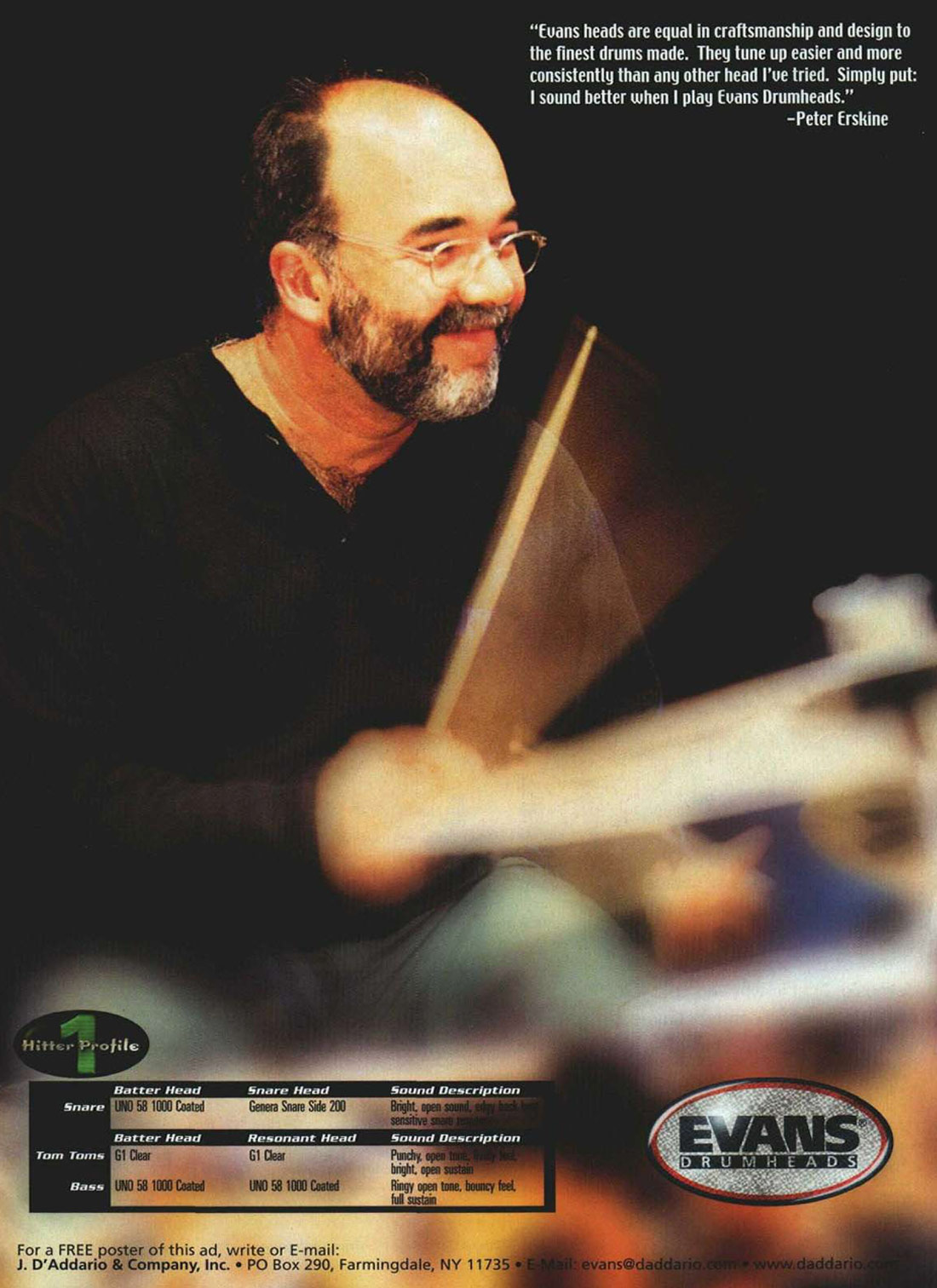 Peter Erskine Drummerworld