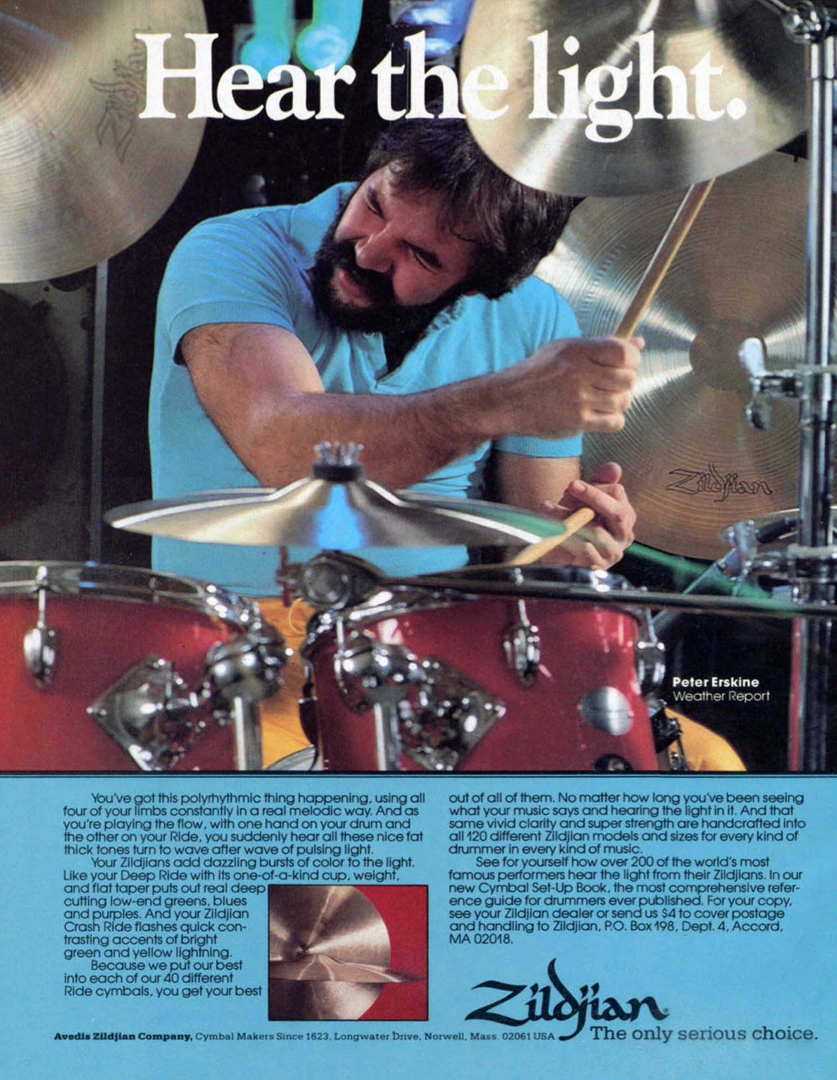 Peter Erskine Drummerworld