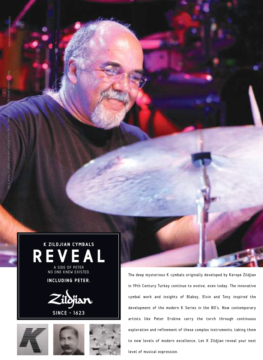 Peter Erskine Drummerworld