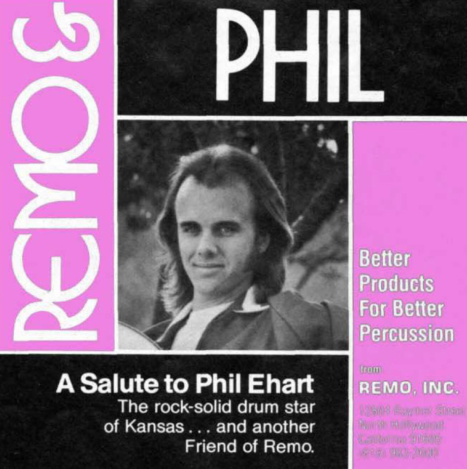 Phil Ehart - Drummerworld