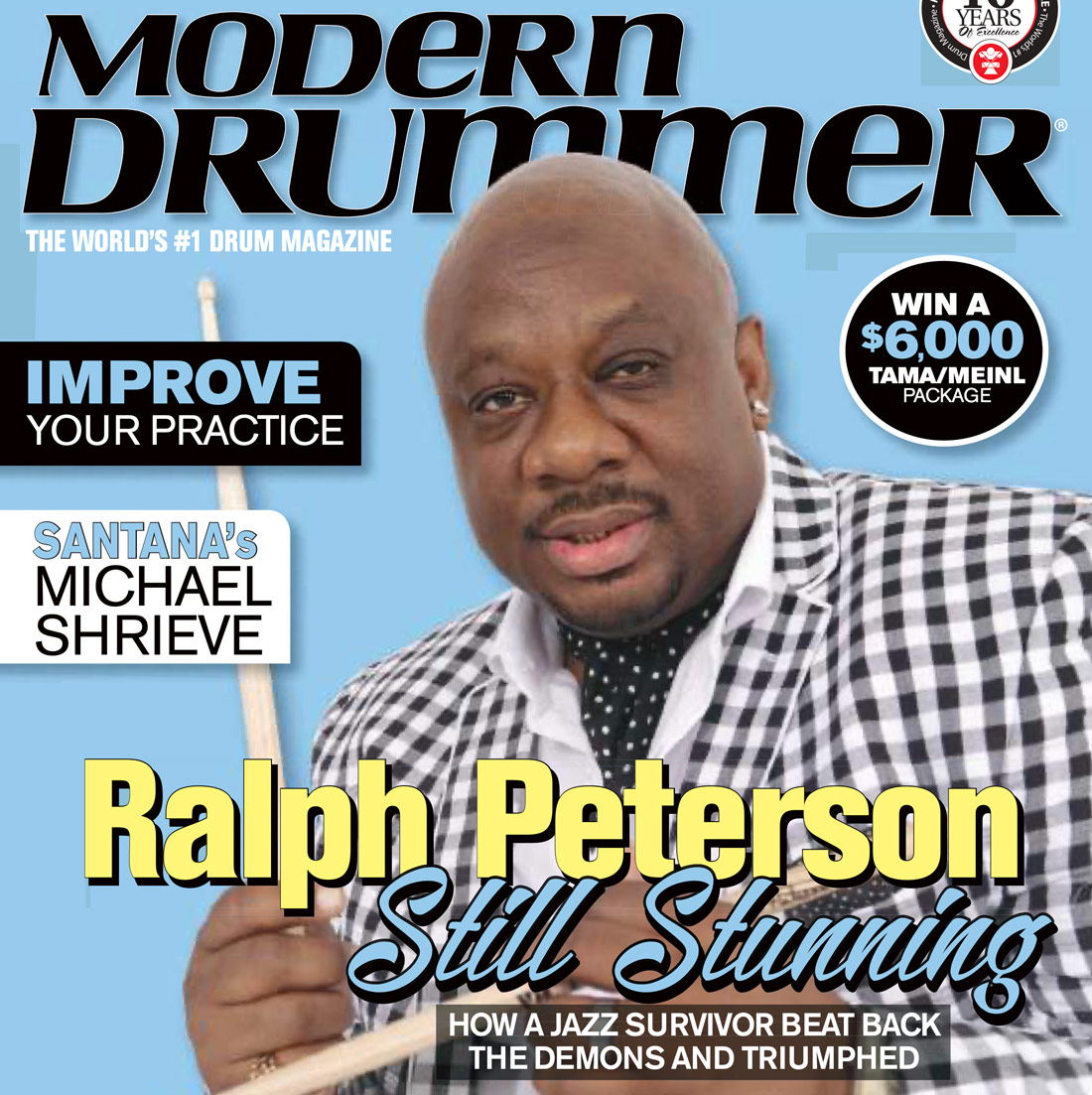 Ralph Peterson JR Drummerworld