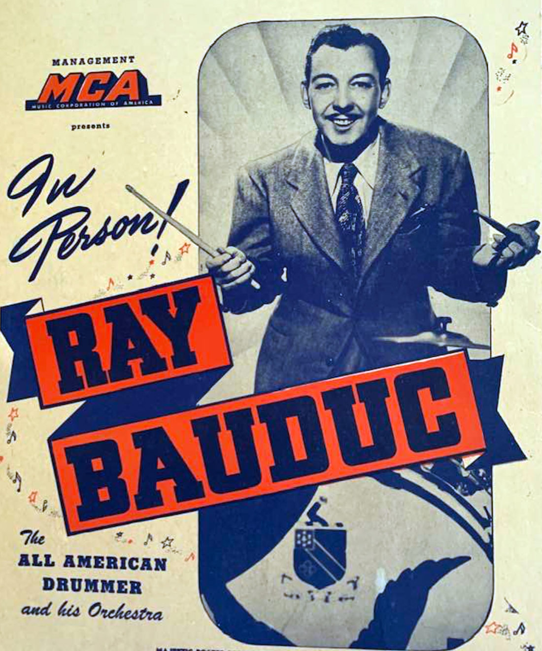 Ray Bauduc Drummerworld